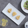أدوات مائدة مستطيلة لعيد الميلاد من Assiette طبق عشاء فاخر لمطعم الفندق