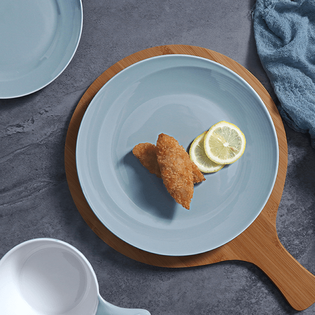 لوحات الشمال مجموعات عشاء فاخر مجموعة أدوات مائدة سيراميك مجموعة أواني الطعام أطباق السيراميك مجموعة أطباق وصحون