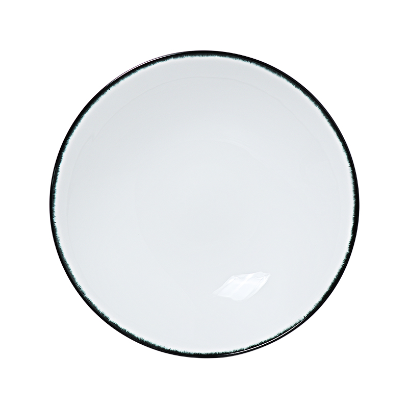 طقم عشاء صيني بسيط من البورسلين الفاخر طقم أطباق مطعم أواني الطعام