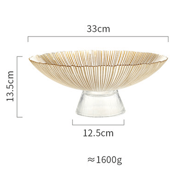 لوحة زجاجية مقسمة لغرفة المعيشة حلوى خضراء OEM مخصصة التعبئة مقسم أطباق حلوى كاندي نظارات
