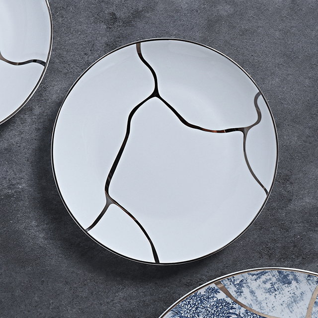 أزرق وأبيض الصين عشاء مجموعة فندق المورد