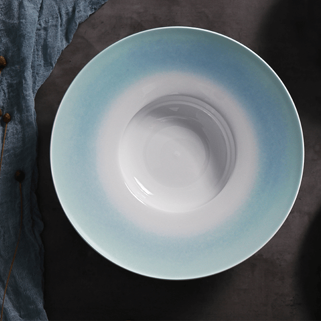 أواني الطعام الإيطالية ، أواني المائدة ، أواني الطعام الفرنسية ، أواني الفخارية غير اللامعة