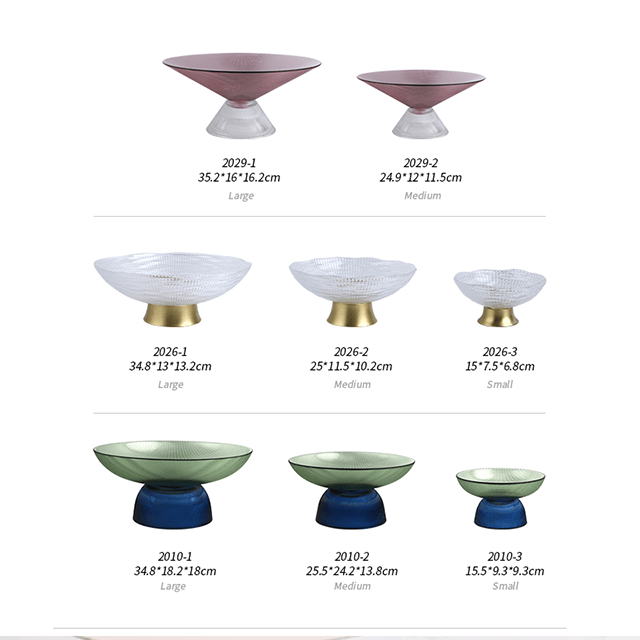 لوحة زجاجية مقسمة لغرفة المعيشة حلوى خضراء OEM مخصصة التعبئة مقسم أطباق حلوى كاندي نظارات